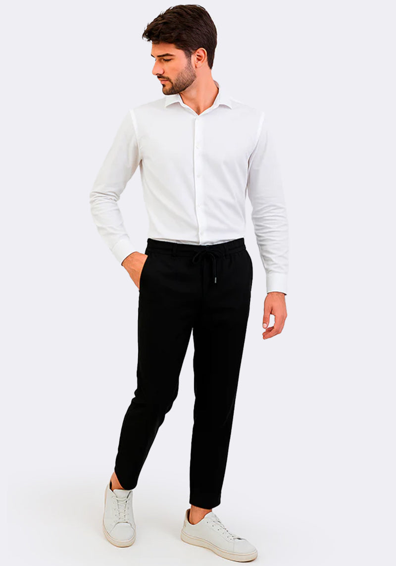 Calça alfaiataria poliviscose gold